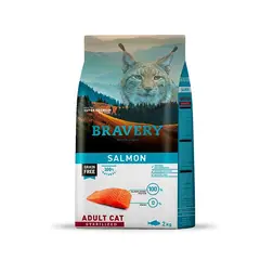 BRAVERY - Salmon Adult Cat Sterilized, bolsa 7 kg