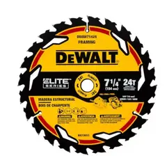 DEWALT - Disco de sierra circular Elite 7-1/4" 24D Dwaw71424