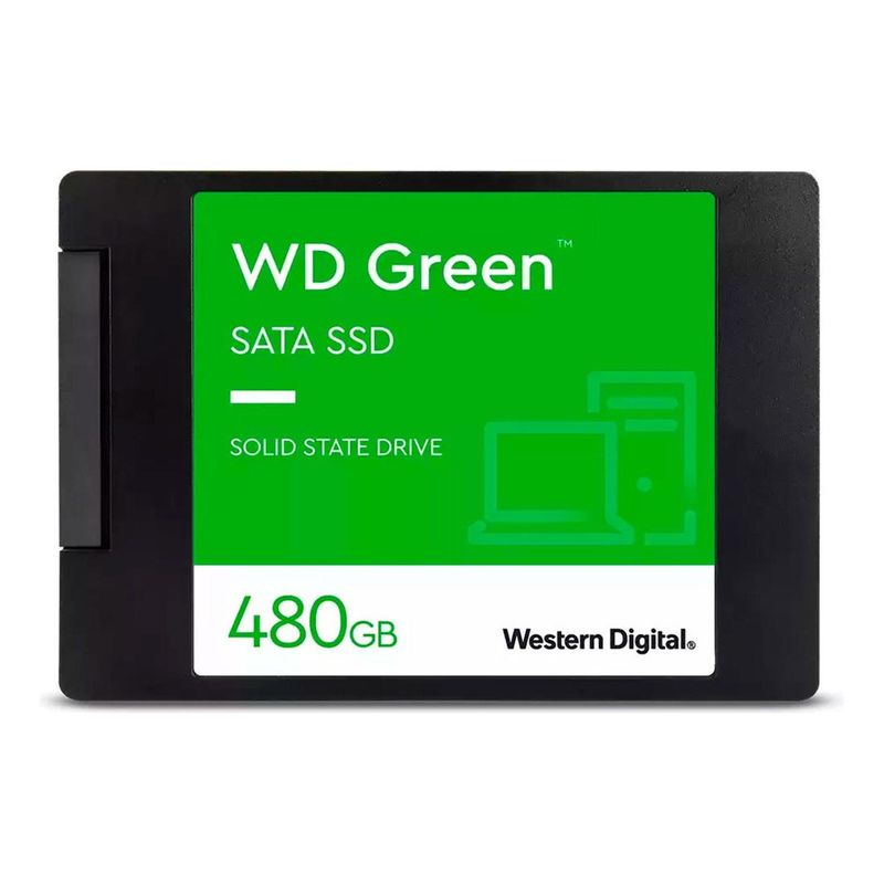 WESTERN DIGITAL - WD SSD GREEN 480GB 2.5 INT SATA 3D WDS480G3G0A (718037-894348) WESTER DIGITAL