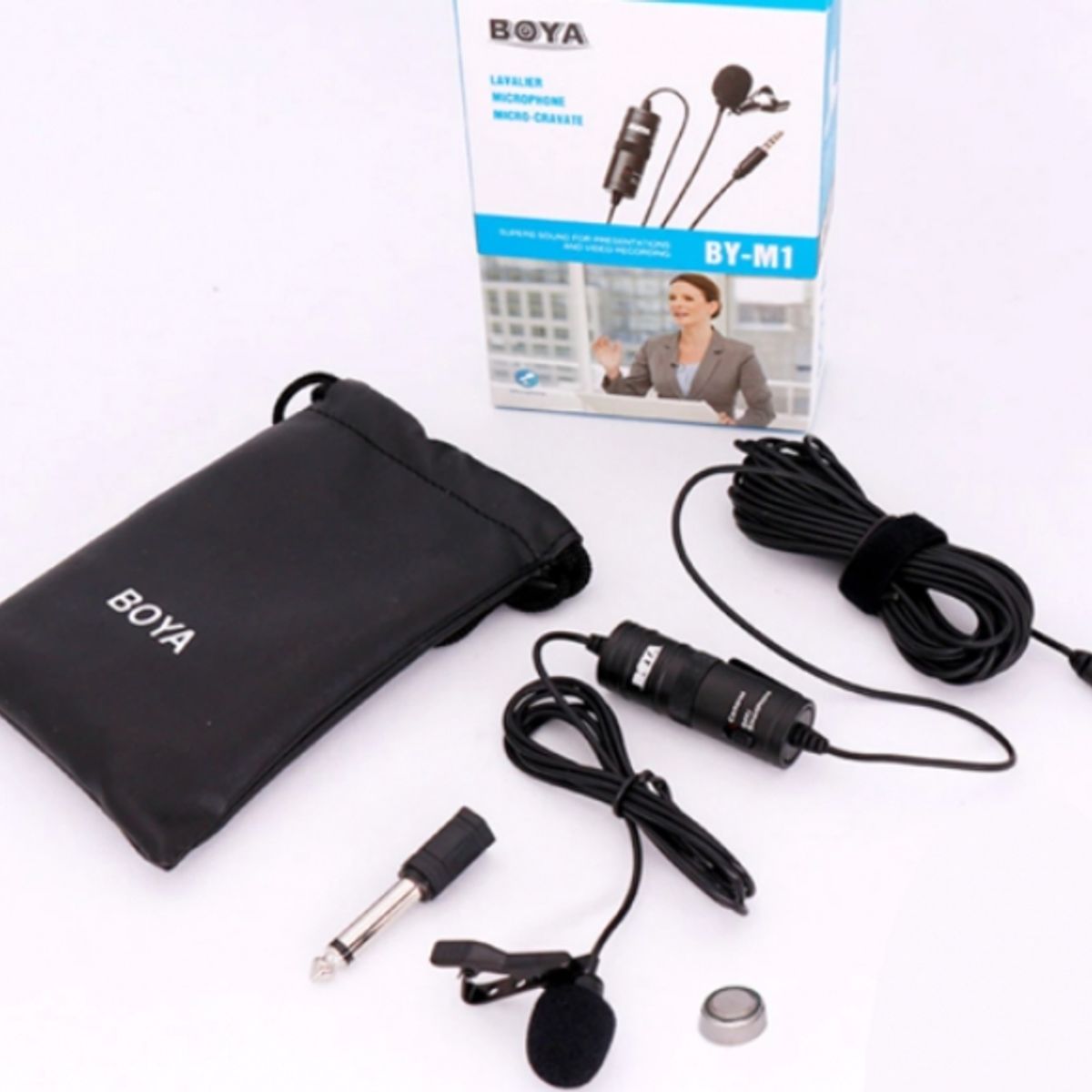 GENERICO - MICRÓFONO LAVALIER SOLAPA BOYA BY-M1