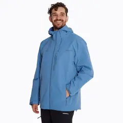MERRELL - Chaqueta Impermeable Hombre Hardshell Celeste