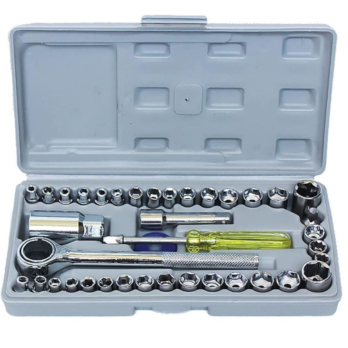 GENERICO - Llave Inglesa con 40 juegos de dados