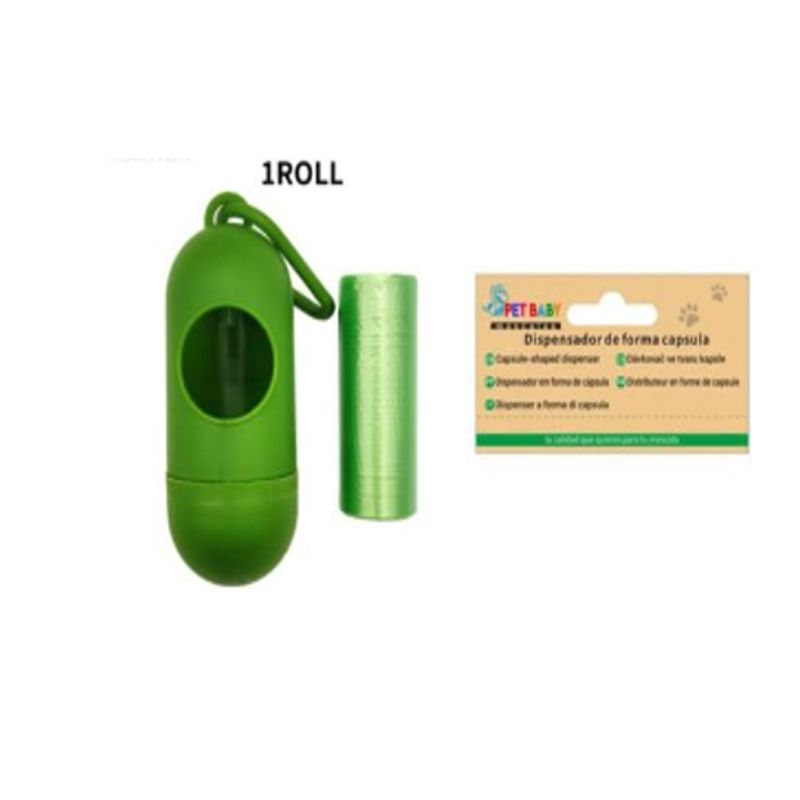 GENERICO - Distribuidor Forma Capsula Bolsa de Excremento Para Perro