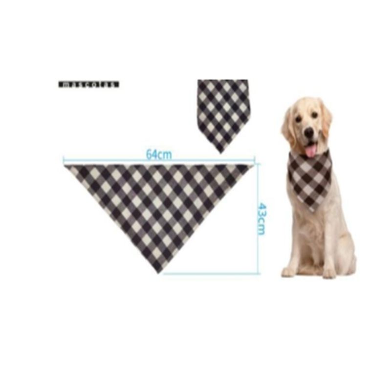GENERICO - Toalla De Saliva Para Mascotas Perros 64x43cm Negro