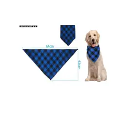 GENERICO - Toalla De Saliva Para Mascotas Perros 64x43cm Azul