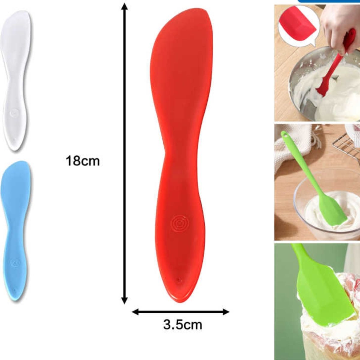 OEM - Set 6 Cuchillos Pequeños Para Untar 18cm