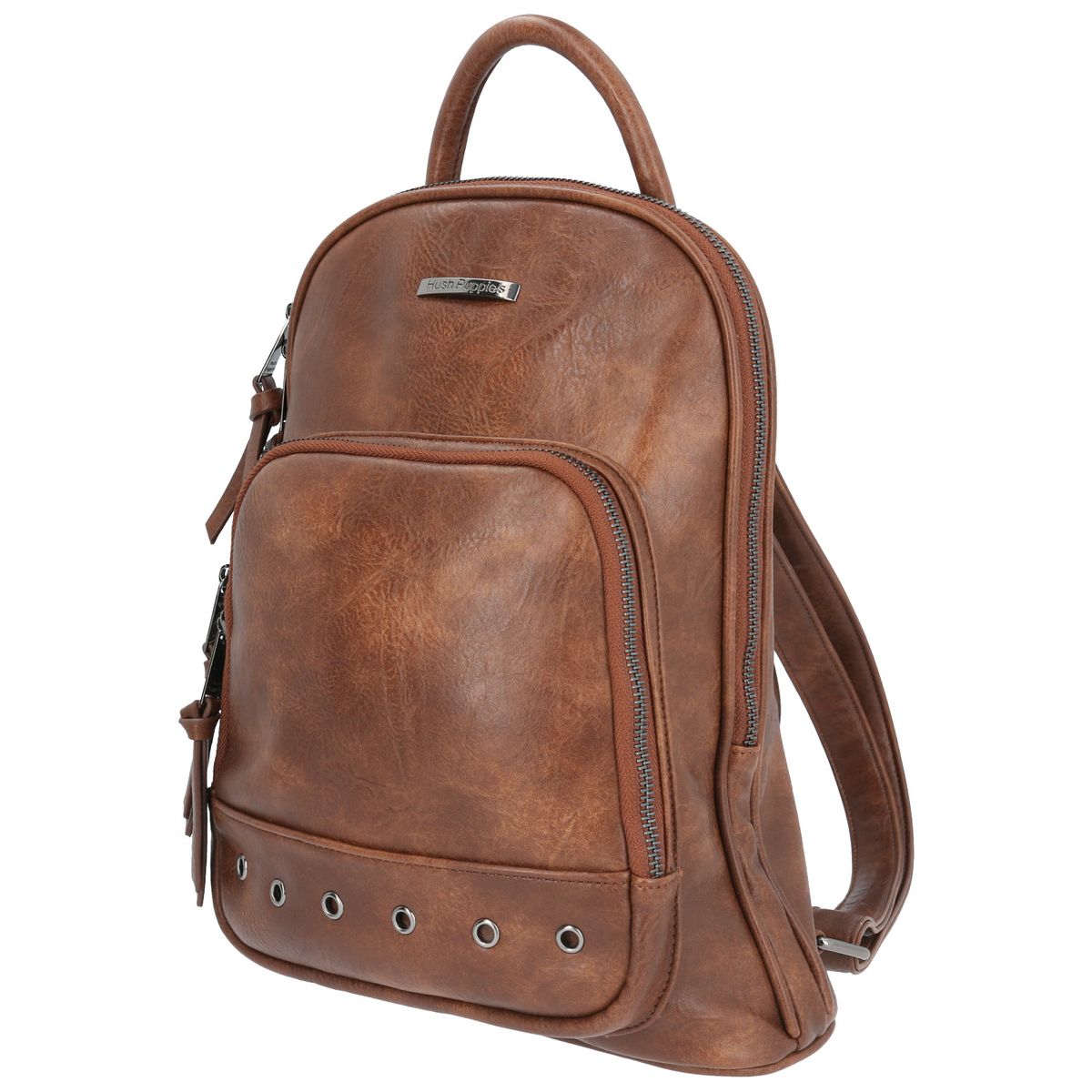 HUSH PUPPIES - Mochila Mujer Alva Back Café HUSH PUPPIES