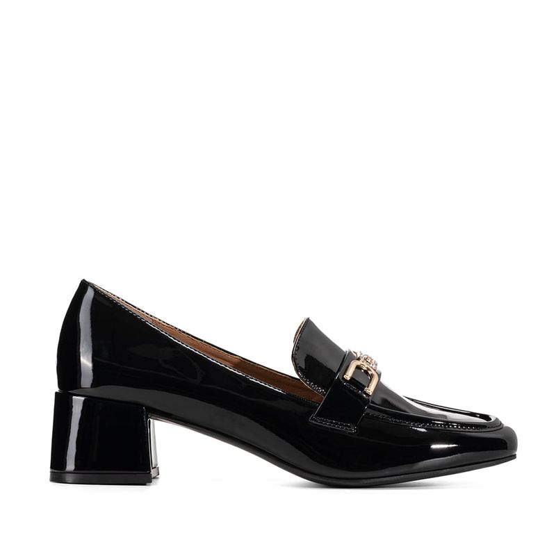WEIDE - Mocasin Negro Formal Mujer Weide ZS52