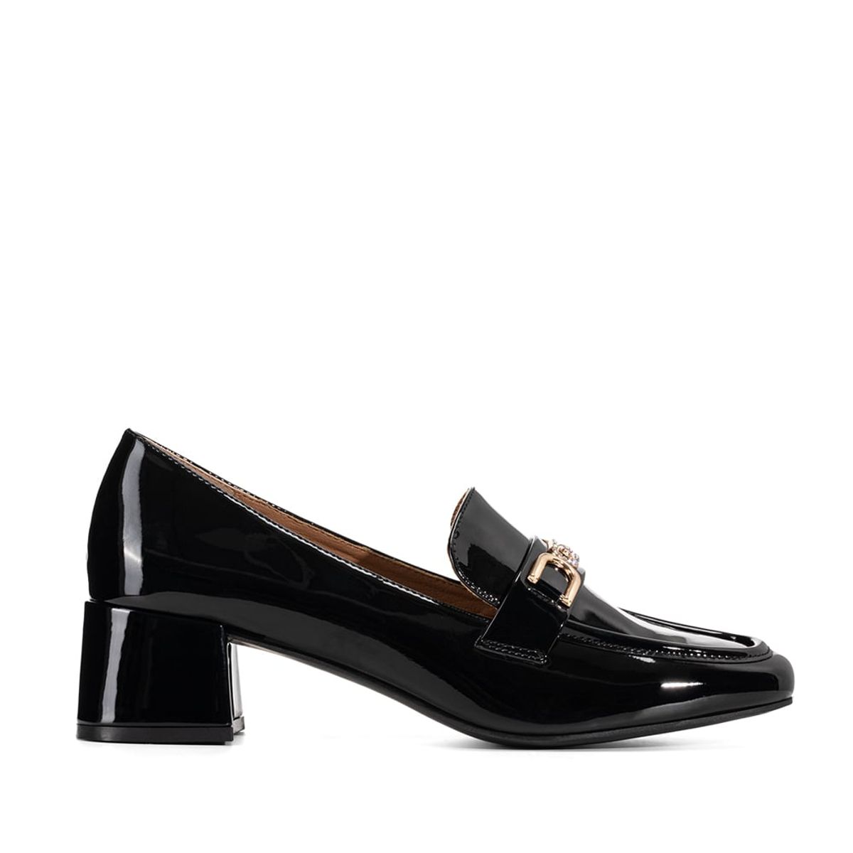 WEIDE - Mocasin Negro Formal Mujer Weide ZS52