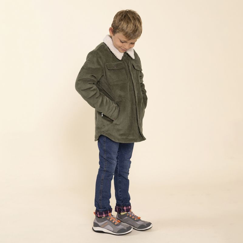 HUSH PUPPIES - Chaqueta Niño Leña Verde HUSH PUPPIES