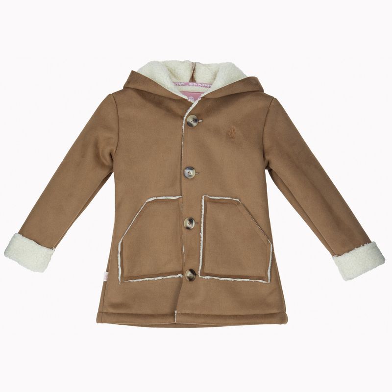 HUSH PUPPIES - Chaqueta Niña Lucia Beige HUSH PUPPIES