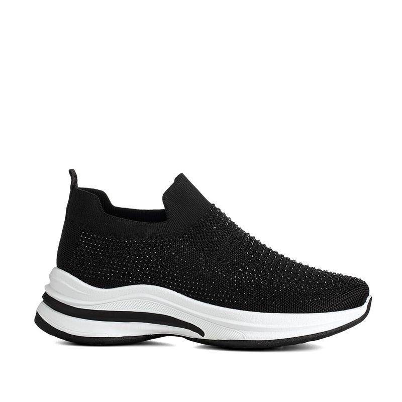 WEIDE - Zapatilla Negro Casual Mujer Weide TFA197