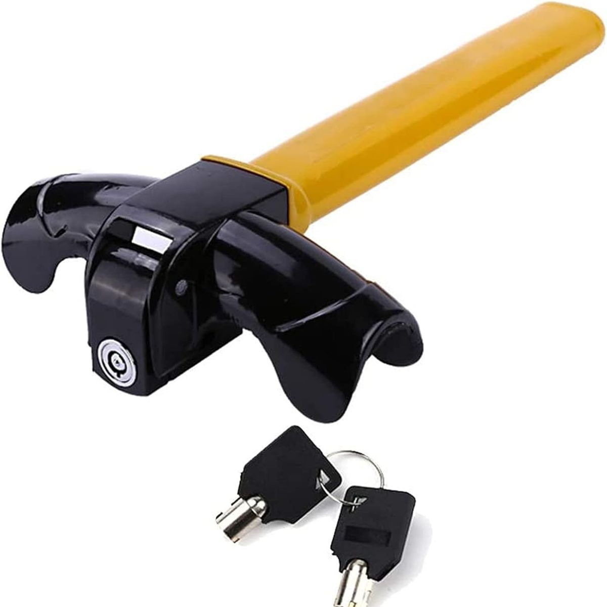 GENERICO - Cerradura Tipo T Universal para Volante de Automóvil