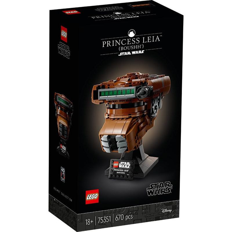 LEGO - Lego Star Wars 75351  Casco De La Princesa Leia (boushh)