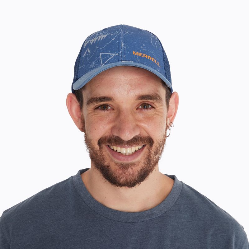 MERRELL - Jockey Unisex Ralun Trucker Cap Azul MERRELL