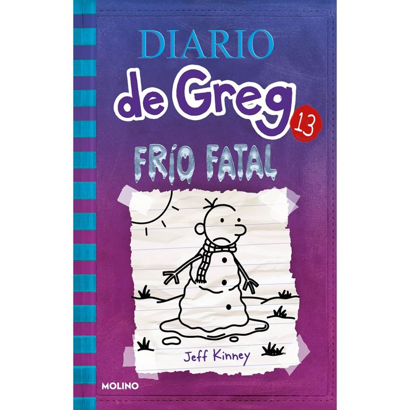 PENGUIN RANDOM HOUSE - LIBRO DIARIO DE GREG 13 (TB). FRIO FATAL