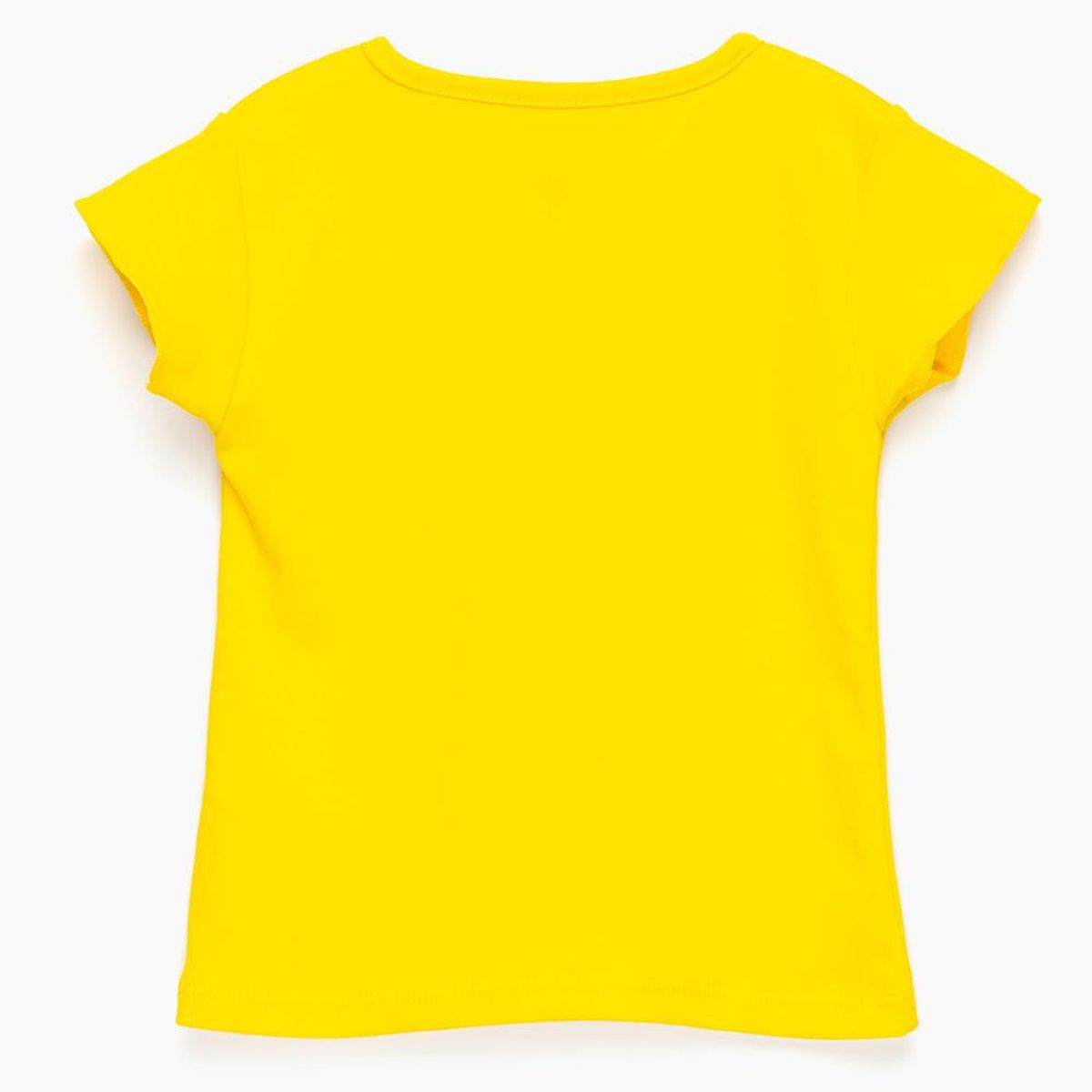 COYOTE KIDS - Polera amarilla jirafa manga corta adulto algodón peruano - Amarillo