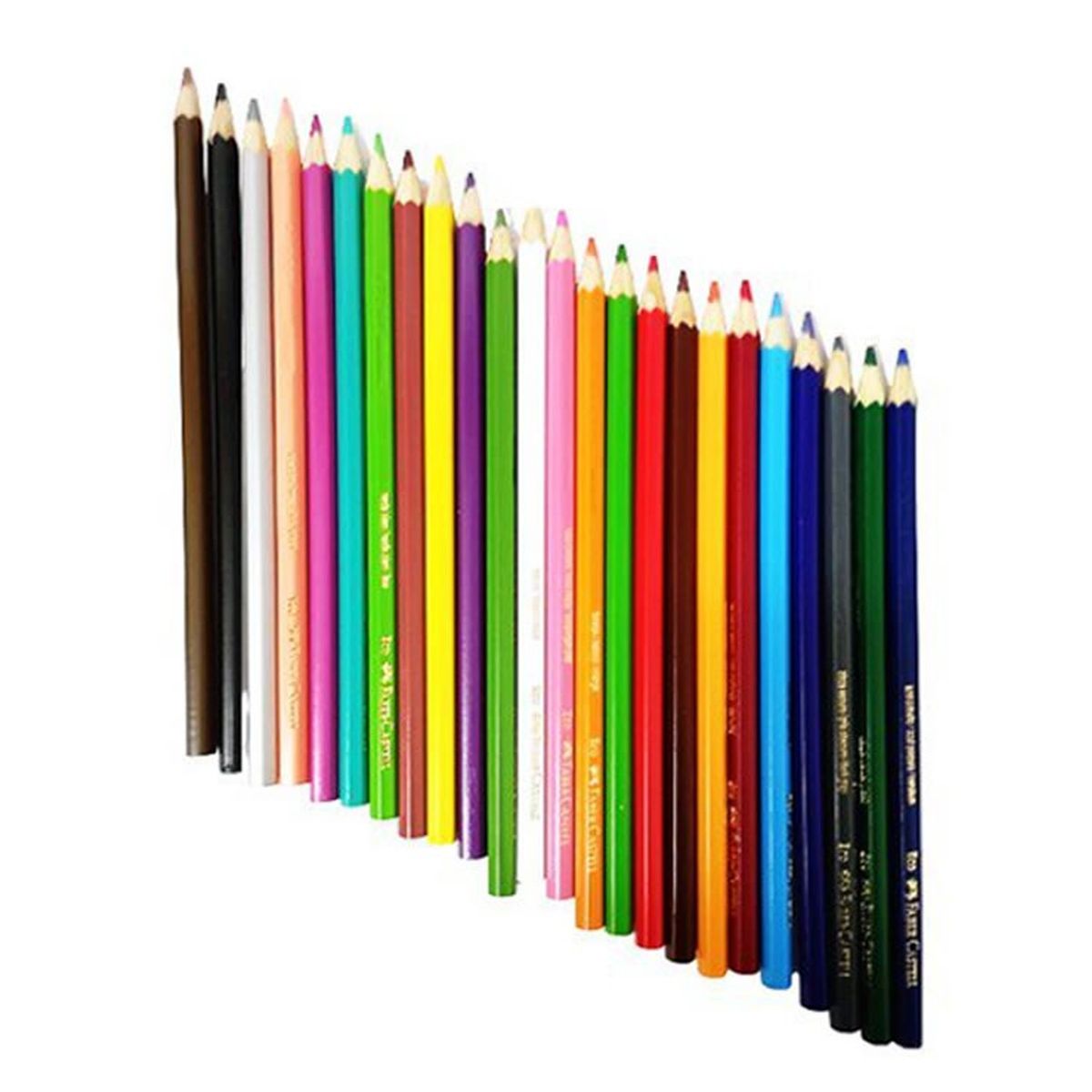 FABER-CASTELL - Lápices Faber-Castell Ecolápices 24 Colores + Sacapuntas