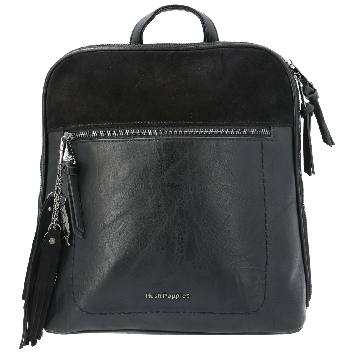 HUSH PUPPIES - Mochila Mujer Luana Back Negro HUSH PUPPIES