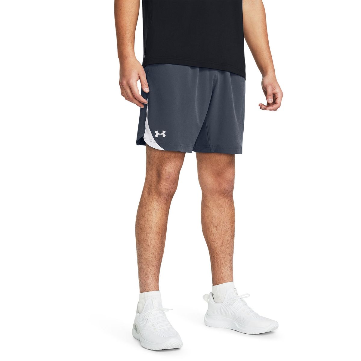 UNDER ARMOUR - Shorts UA Elevated Woven 2.0 Hombre Gris UNDER ARMOUR