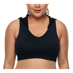 GLORIAHOON - Hood Top Peto Sosten Deportivo Control Impacto