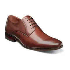 FLORSHEIM - Zapatos Postino Plain Toe Cognac