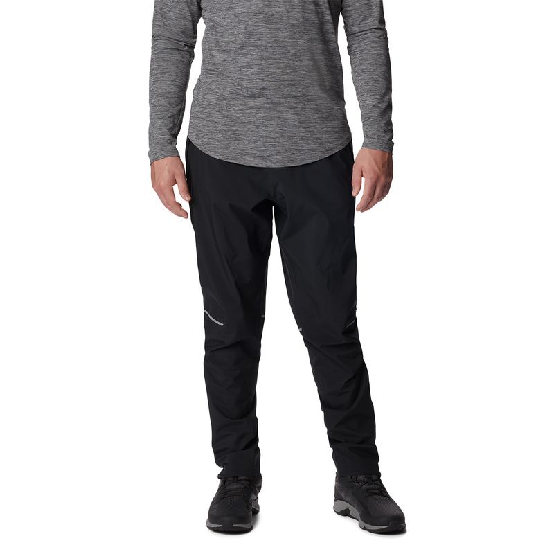 COLUMBIA - Pantalón Hombre Hazy Trail Rain Negro COLUMBIA