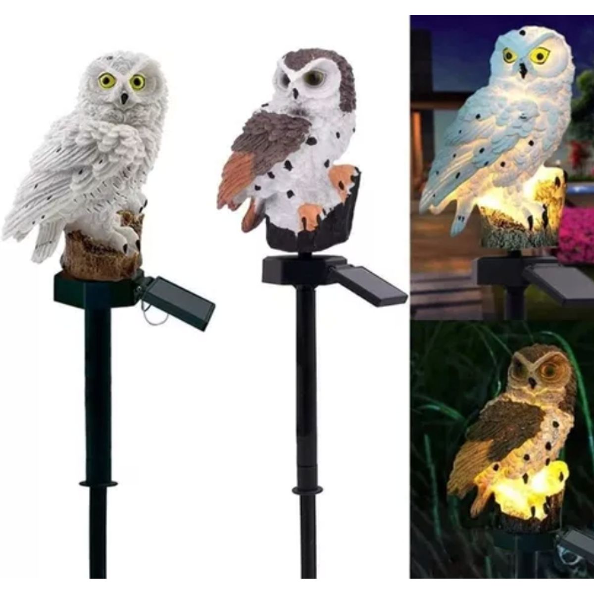 GENERICO - Estaca Lechuza Solar