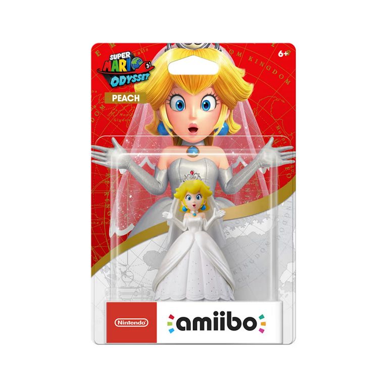 NINTENDO Amiibo Super Mario Odyssey Peach Wedding Outfit