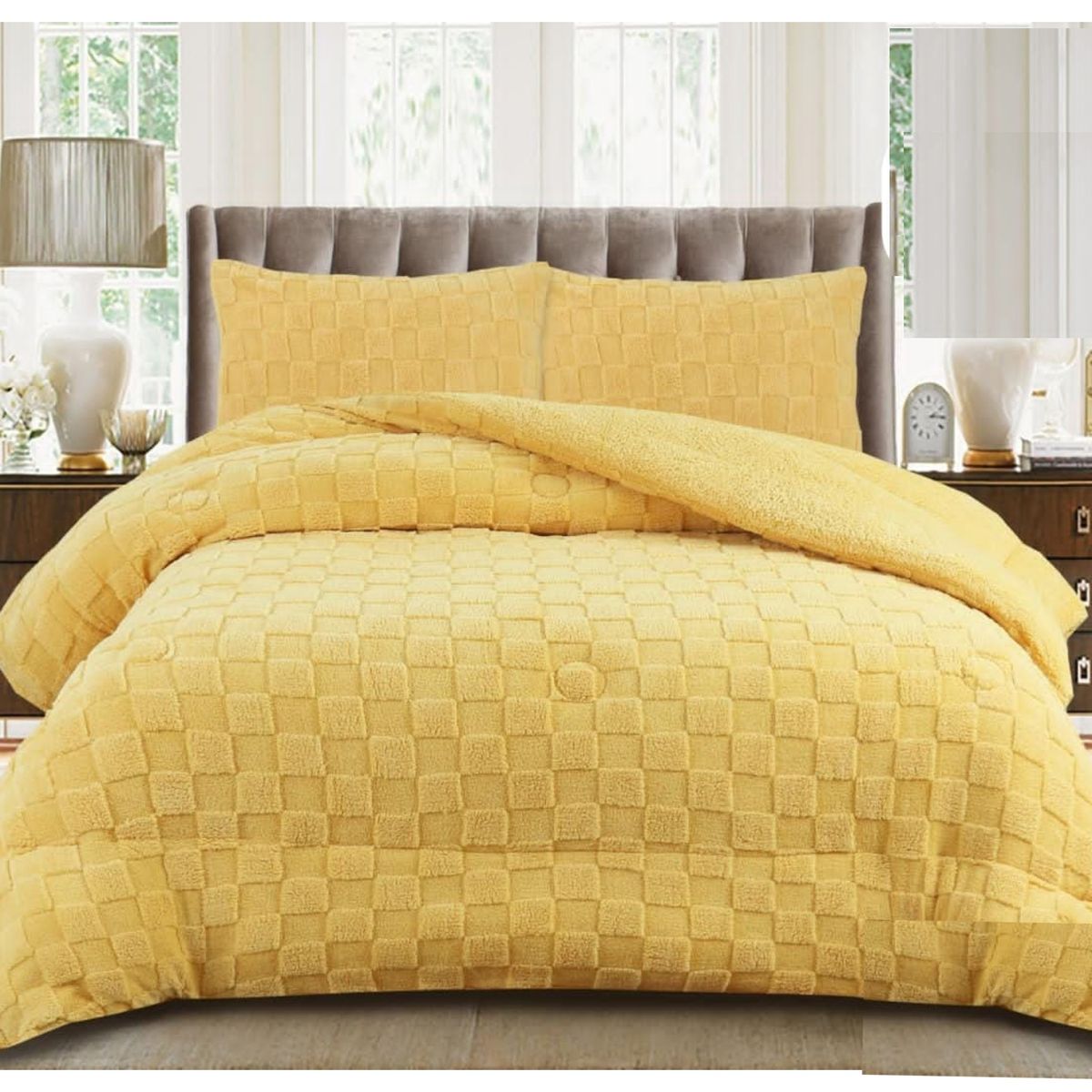 GENERICO - PLUMON AMARILLO CON CHIPORRO 2 PLAZA CUADRILLE TF