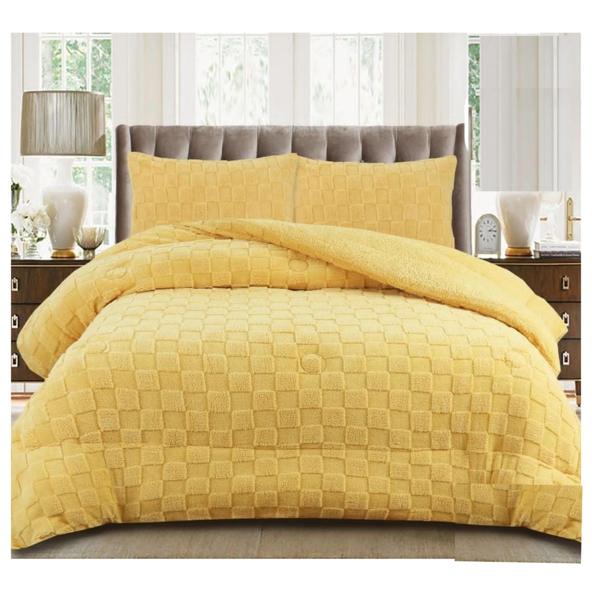 GENERICO - PLUMON AMARILLO CON CHIPORRO 2 PLAZA CUADRILLE TF