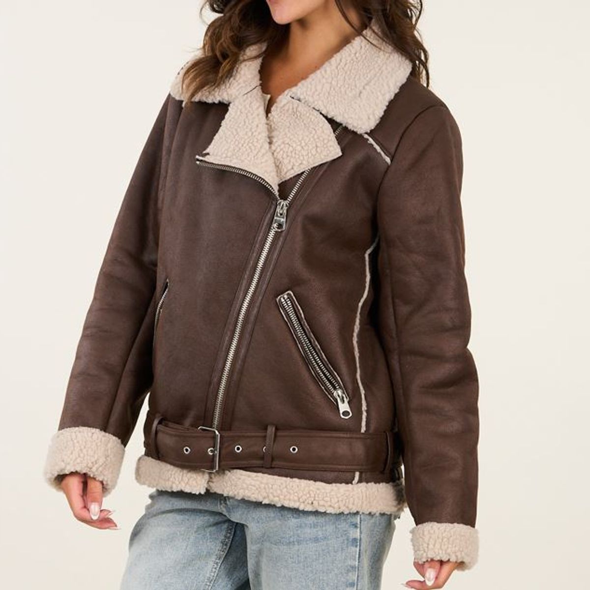 POLEMIC - Chaqueta Biker Chiporro Aviadora Mujer Polemic