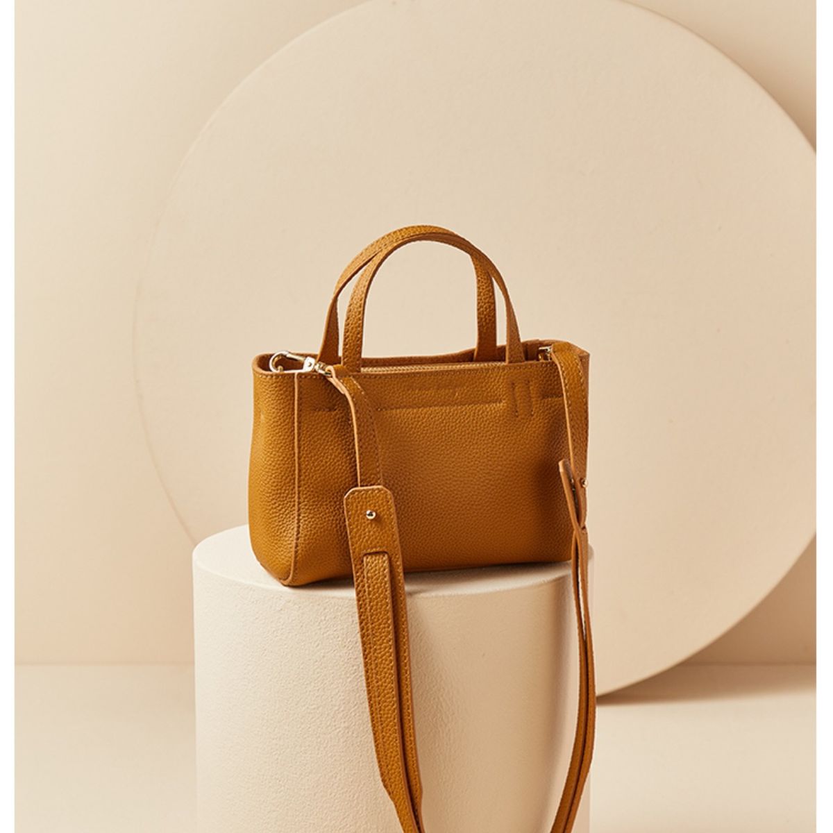 PUREPOWER - Bolso bandolera de cuero genuino para mujer nuevo estilo de verano