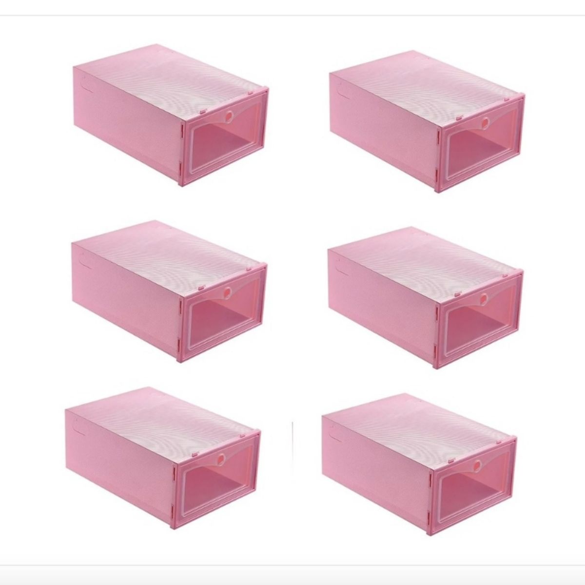 GENERICO - Pack6 Caja Para Zapatos Organizador Armarble Ofertas Claras