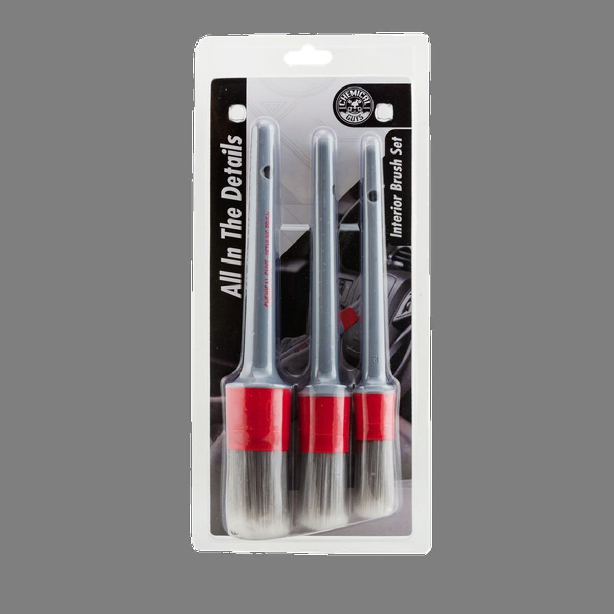 CHEMICAL GUYS - Cepillos Detailing Interior Chemical Guys