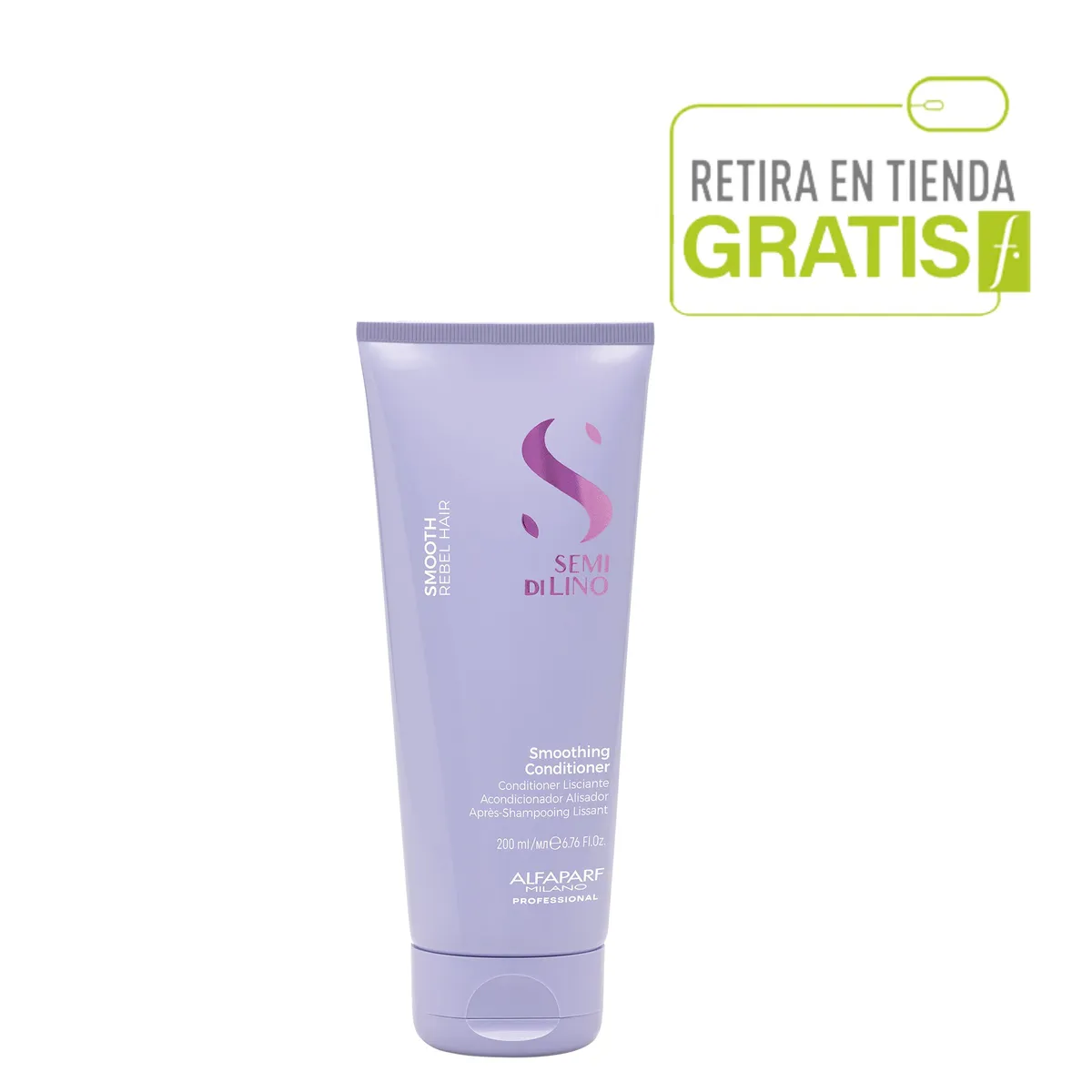 ALFAPARF MILANO - ALFAPARF Acondicionador Alisador Semi Di Lino Smooth