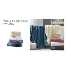 GENERICO - Set Juego De Toallas De Baño Y Mano 100% Algodón
