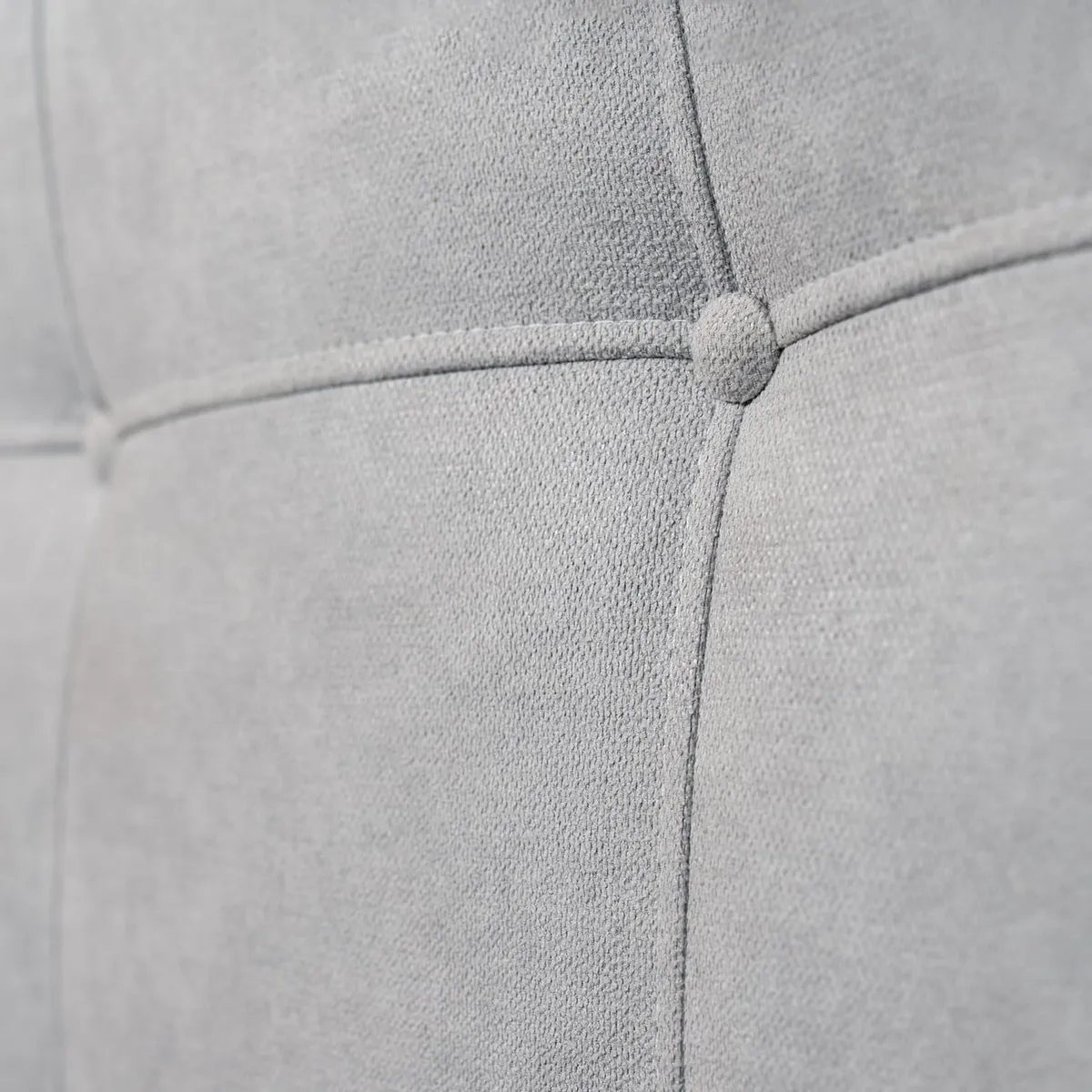 MUEBLES NEW - CAMA DE PLAZA GRIS LINO.