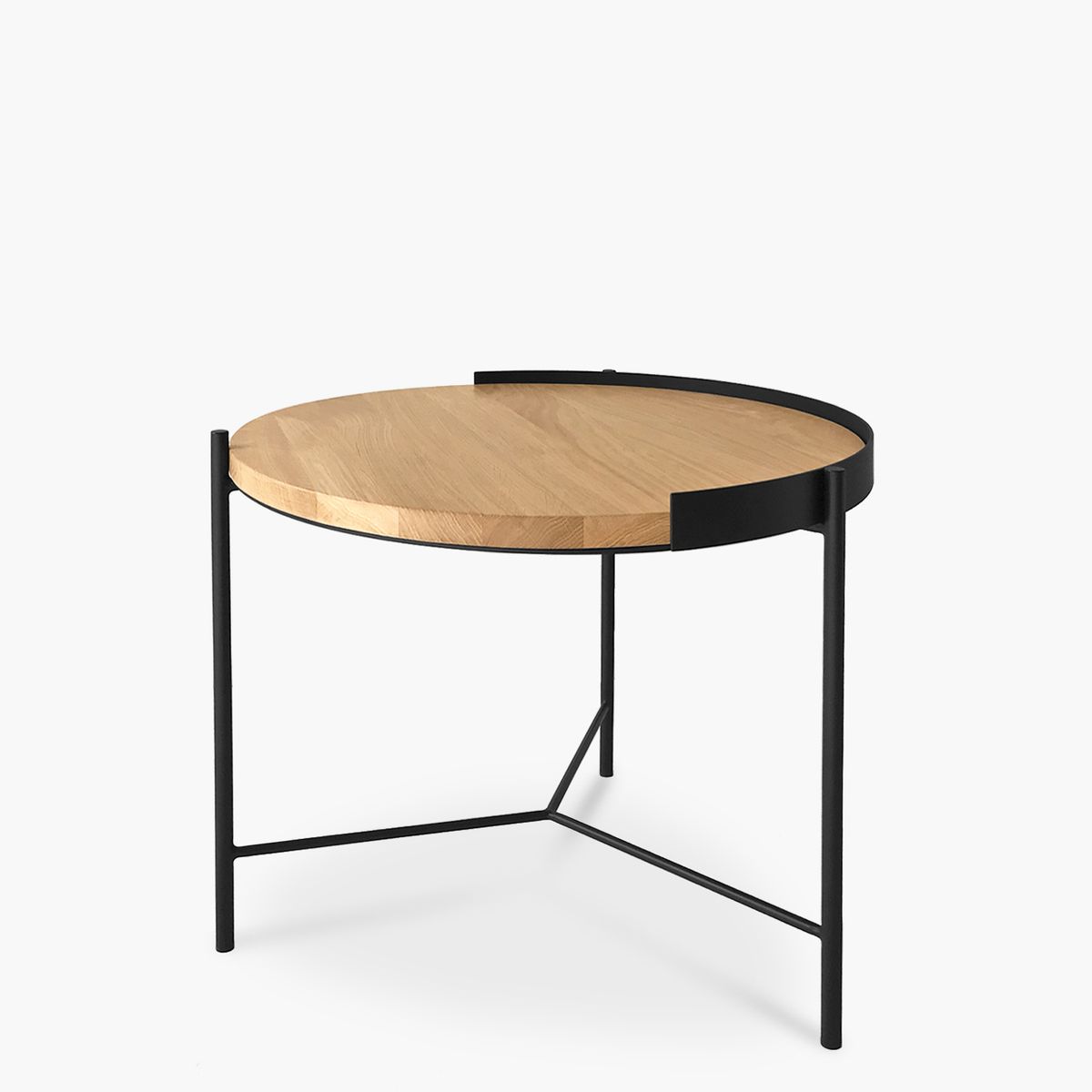 FORM DESIGN - Mesa de Centro Trantor 60 Natura/Negro Form