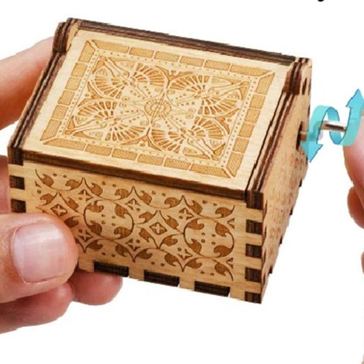 GENERICO - CAJA MUSICAL DE MADERA CASA DE PAPEL