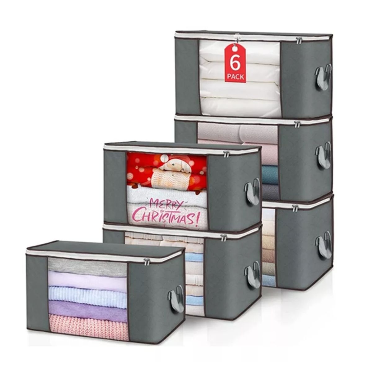 GENERICO - 6 Piezas Ropa Bolsa De Almacenamiento Caja De Almacenamiento