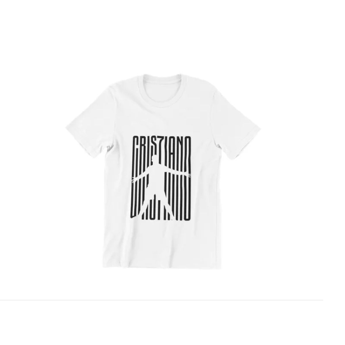 GENERICO - Polera Cr7 Unisex Estampado Algodon