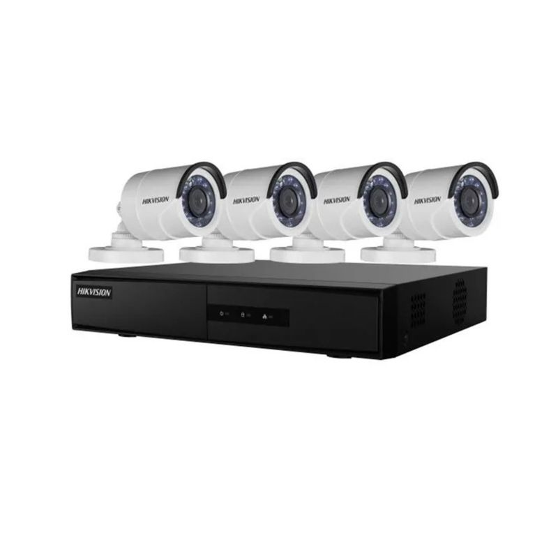 HIKVISION - KIT CAMARAS 1080P 4BALA DVR 4CH 1TB Hikvision