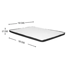 COLBOX - Topper Serena 2 Plazas 150x190x07 Cm