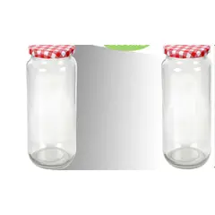 GENERICO - Frasco De Vidrio Con Tapa 340ml