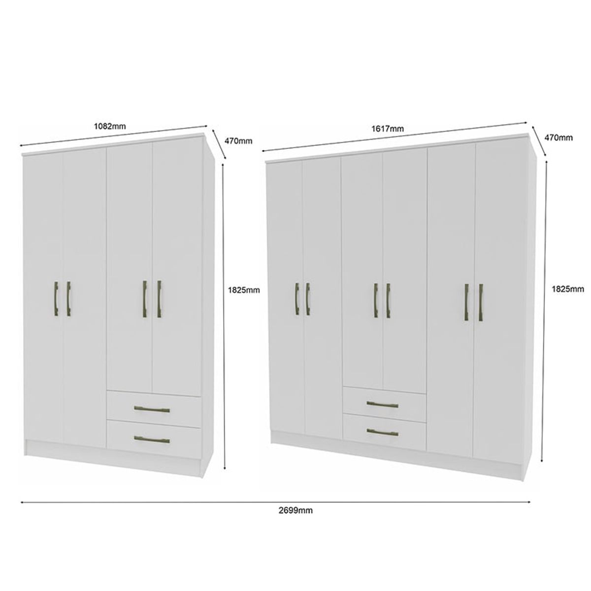 VEKKAHOME - COMBO PEQUIM LIGHT 4P+6P (271073+271074)