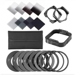 GENERICO - KIT FILTROS TIPO COKIN SERIE P DENSIDAD NEUTRA + ADAPTADORES