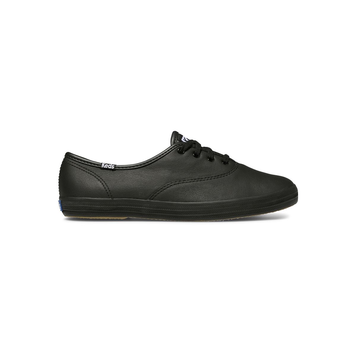 KEDS - Zapatilla Cuero Negra Mujer Champion Lthr KEDS