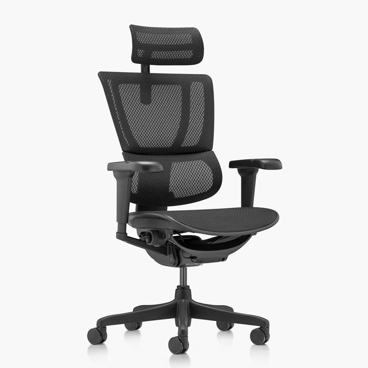 FORM OFFICE - Silla IOO Ultra Negro c/cabecero Form