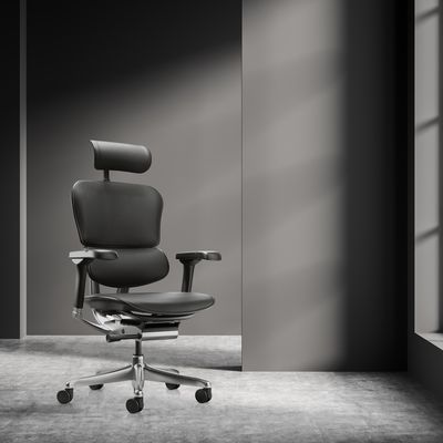 Imagen 2 del producto Silla Ergohuman Elite 2 Cuero Negro c/cabecero  Form